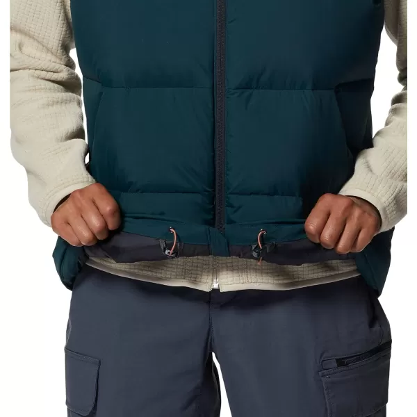 imageMountain Hardwear Womens Nevadan Down Vest for Camping Travel and Everyday Wear  Durable and InsulatedDark Marsh