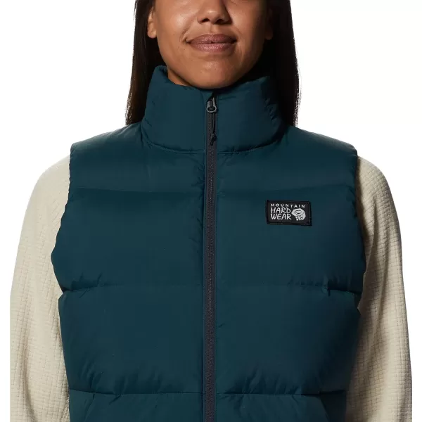 imageMountain Hardwear Womens Nevadan Down Vest for Camping Travel and Everyday Wear  Durable and InsulatedDark Marsh