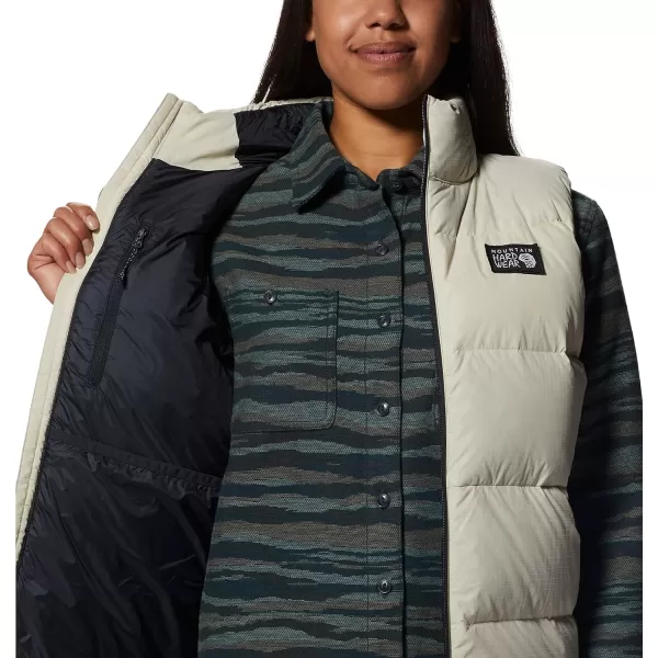 imageMountain Hardwear Womens Nevadan Down Vest for Camping Travel and Everyday Wear  Durable and InsulatedWild Oyster