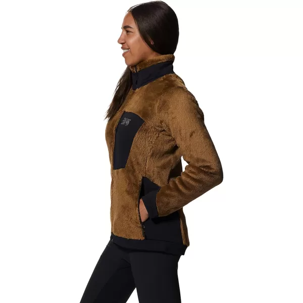imageMountain Hardwear Womens Polartec High Loft Jacket for Hiking Travel Camping and Everyday Wear  Insulated and BreathableCorozo Nut