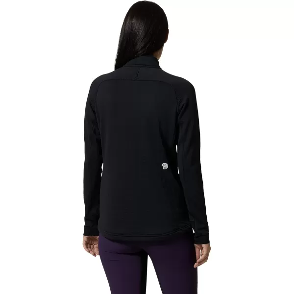 imageMountain Hardwear Womens Polartec Power Grid Half Zip JacketBlack