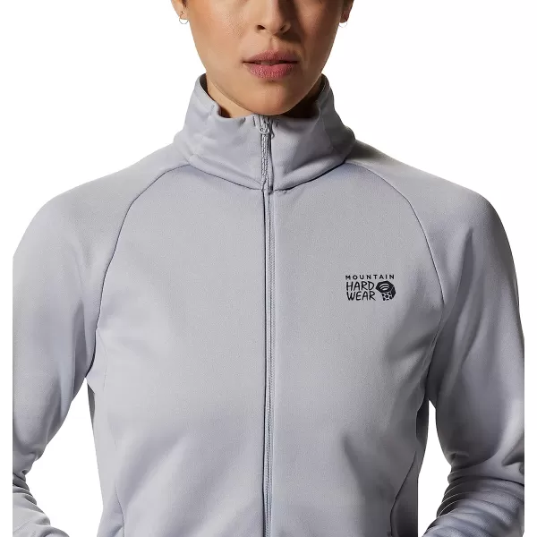 imageMountain Hardwear Womens Polartec Power Stretch Pro Full Zip for Climbing and Backpacking  Insulated and MoistureWickingGlacial