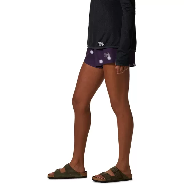 imageMountain Hardwear Womens Shade Lite ShortNight Iris Sun Dot Print