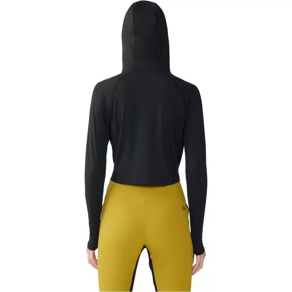 imageMountain Hardwear Womens Standard Crater Lake Crop ZipBlack