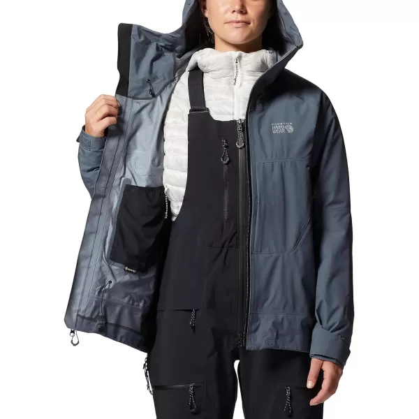 imageMountain Hardwear Womens Standard Dawnlight Goretex Pro JacketBlue Slate