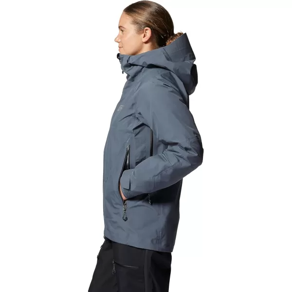 imageMountain Hardwear Womens Standard Dawnlight Goretex Pro JacketBlue Slate