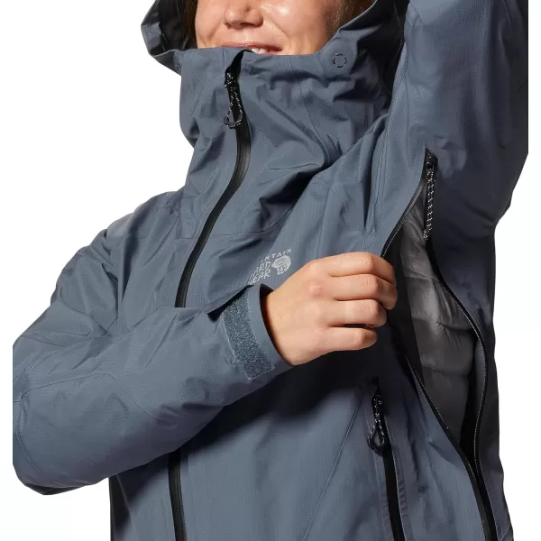 imageMountain Hardwear Womens Standard Dawnlight Goretex Pro JacketBlue Slate