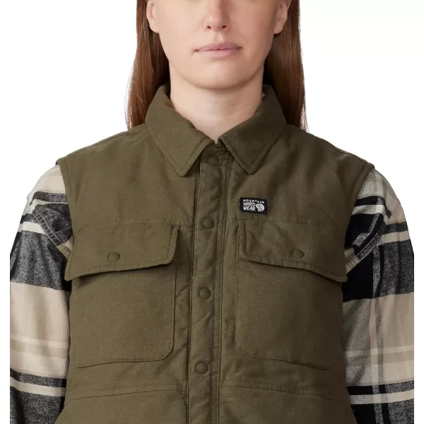 imageMountain Hardwear Womens Standard Flannel VestDark Pine
