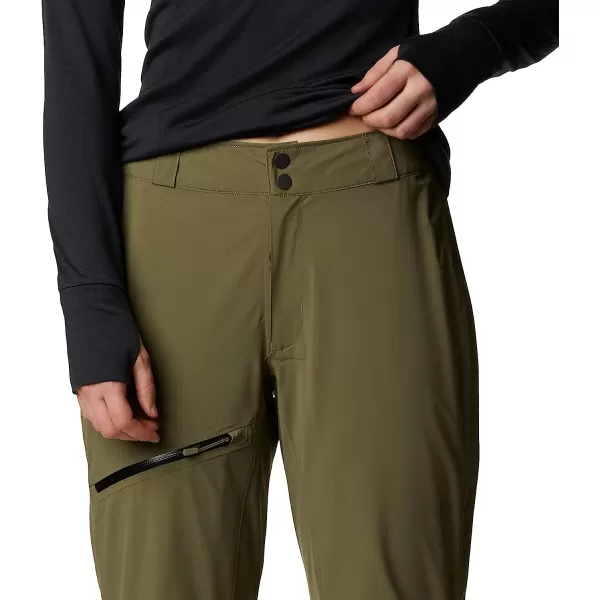 imageMountain Hardwear Womens Stretch Ozonic PantLight Army