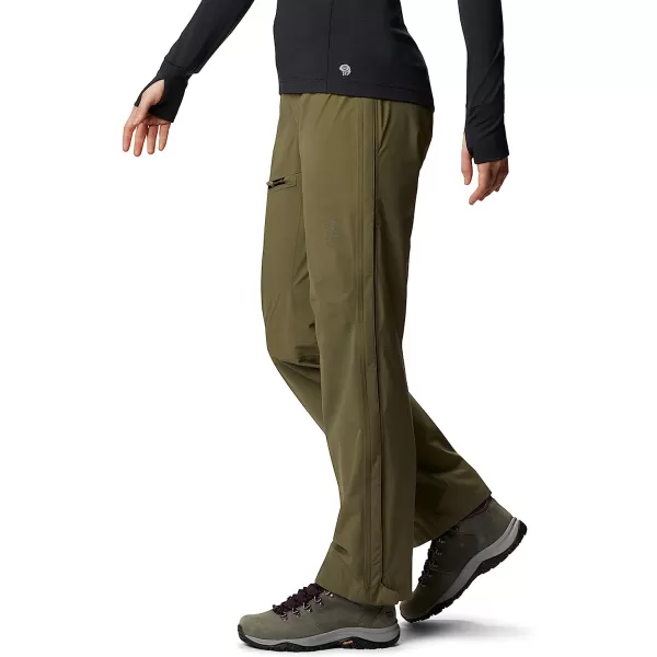 imageMountain Hardwear Womens Stretch Ozonic PantLight Army