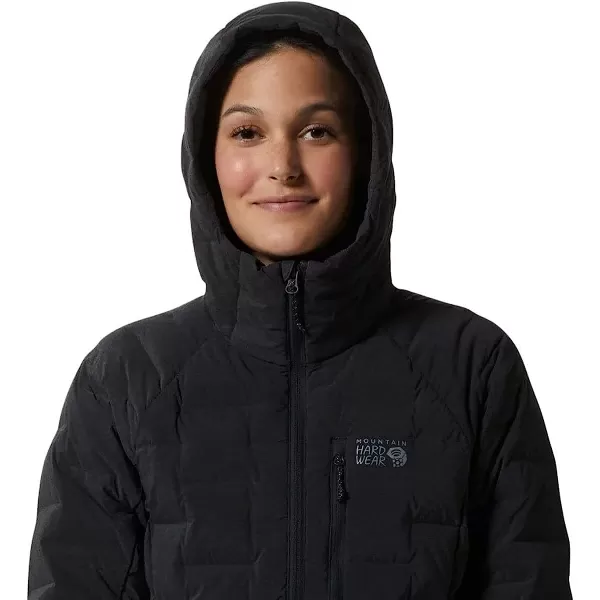 imageMountain Hardwear Womens StretchDown Hoody for Hiking Backpacking Camping and Everyday Wear  Insulated and DurableDark Storm Heather