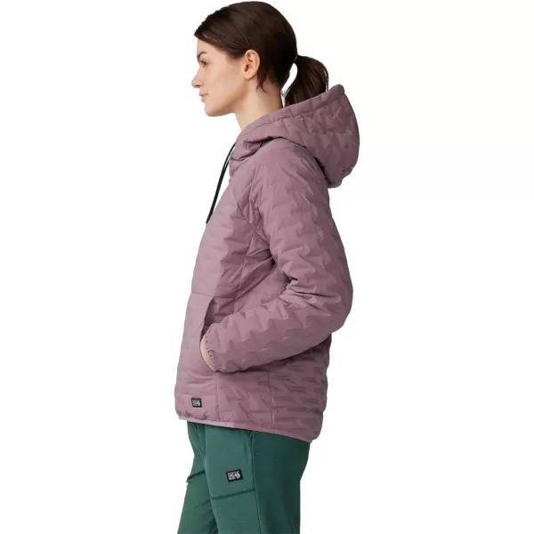 imageMountain Hardwear Womens StretchDown Light Pullover HoodyDark Daze