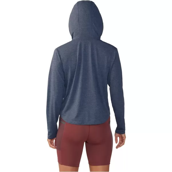 imageMountain Hardwear Womens Sunblocker Long Sleeve HoodyBlue Slate Heather