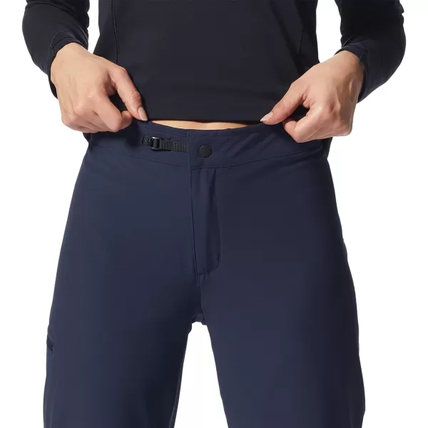 imageMountain Hardwear Womens Yumalina Pant for Hiking Backpacking Travel and Everyday WearDark Zinc