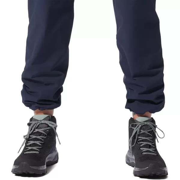 imageMountain Hardwear Womens Yumalina Pant for Hiking Backpacking Travel and Everyday WearDark Zinc