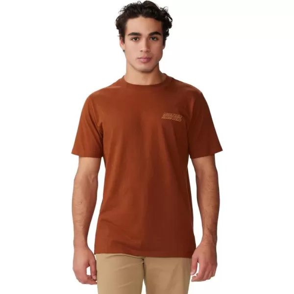 imageMountain Hardwear Mens Logo Plus M Short SleeveIron Oxide