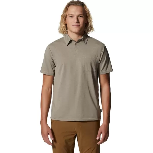 imageMountain Hardwear Mens Low Exposure PoloBadlands Eoe Stripe