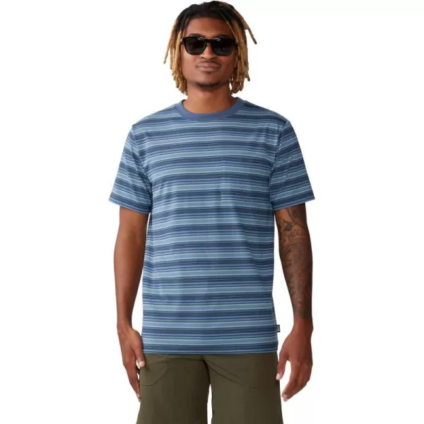 imageMountain Hardwear Mens Low Exposure Short SleeveZinc Crag Stripe
