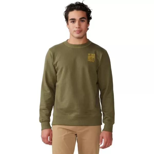 imageMountain Hardwear Mens MHW Graphic M Crew 2Combat Green