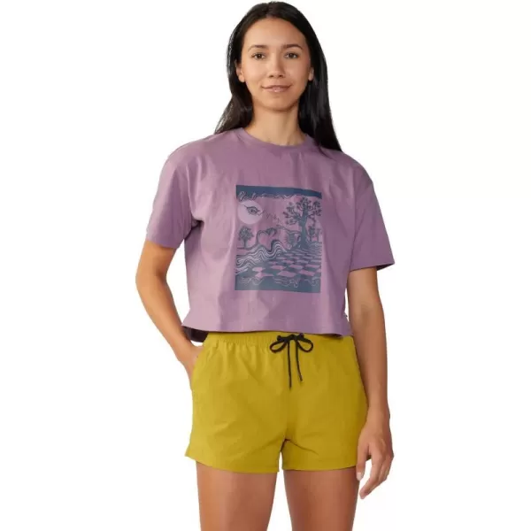 imageMountain Hardwear Womens Graphic Boxy Crop W Short SleeveDark Daze