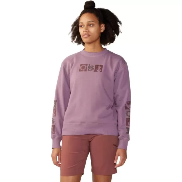 imageMountain Hardwear Womens MHW Graphic W CrewDark Daze