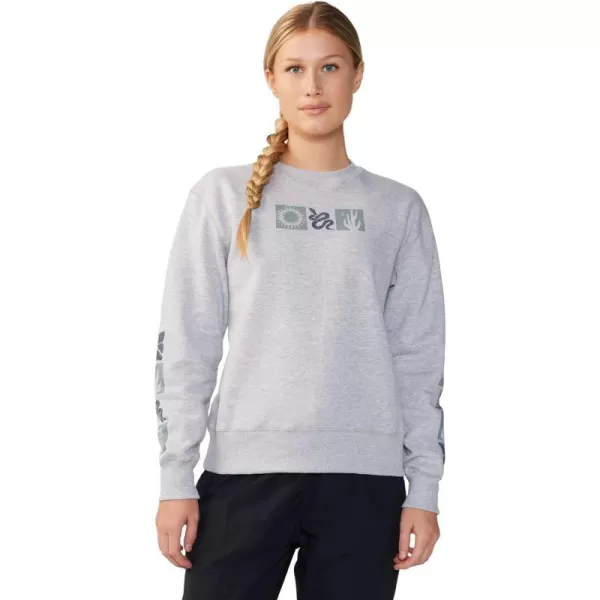 imageMountain Hardwear Womens MHW Graphic W CrewHardwear Grey Heather