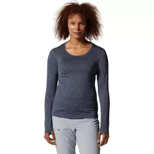 imageMountain Hardwear Womens Mighty Stripe Long SleeveBlue Slate