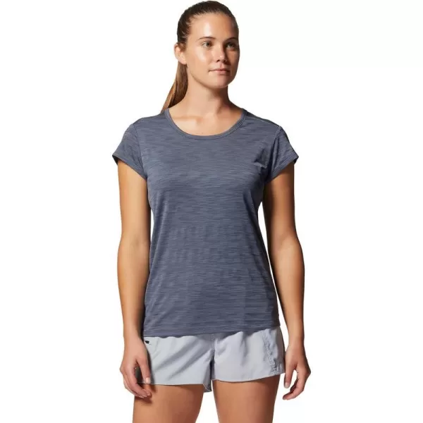 imageMountain Hardwear Womens Mighty Stripe Short SleeveBlue Slate