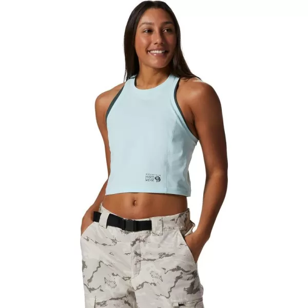 imageMountain Hardwear Womens Mountain Stretch TanklettePale Ice