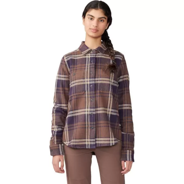 Blurple Plaid Print
