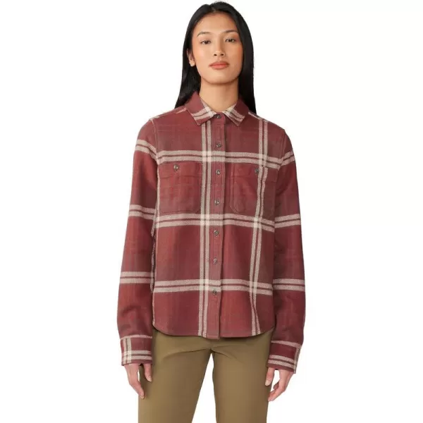 Clay Earth Plaid Print