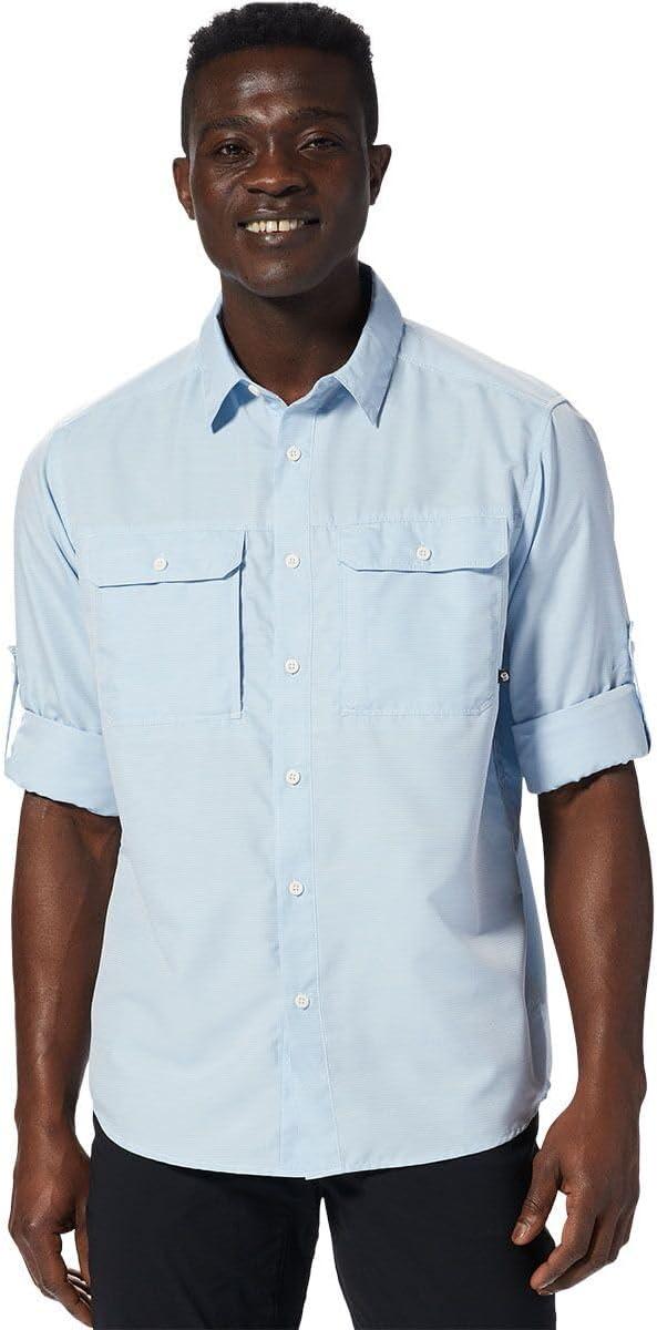 imageMountain Hardwear Mens Canyon Long Sleeve ShirtBlue Chambray