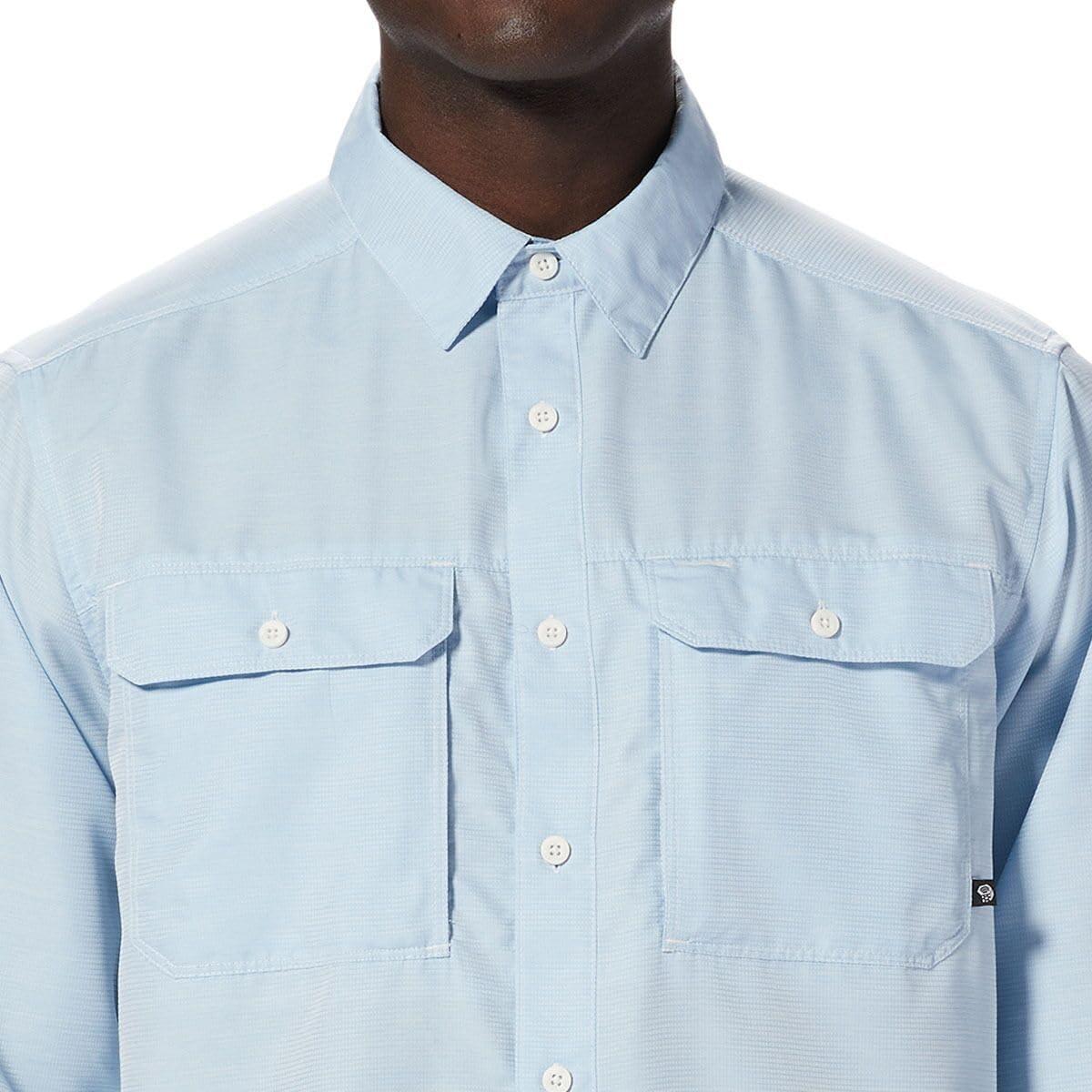 imageMountain Hardwear Mens Canyon Long Sleeve ShirtBlue Chambray