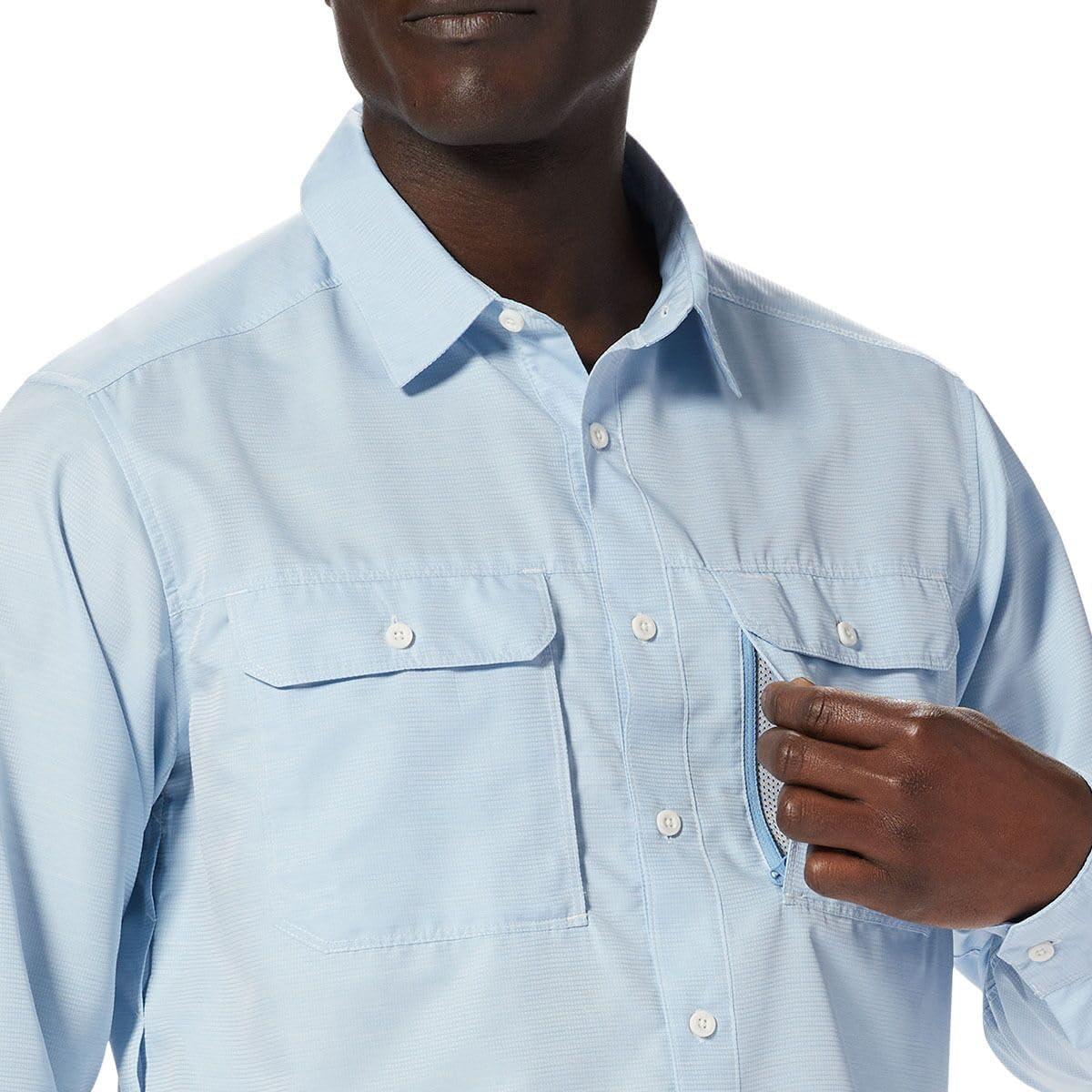 imageMountain Hardwear Mens Canyon Long Sleeve ShirtBlue Chambray