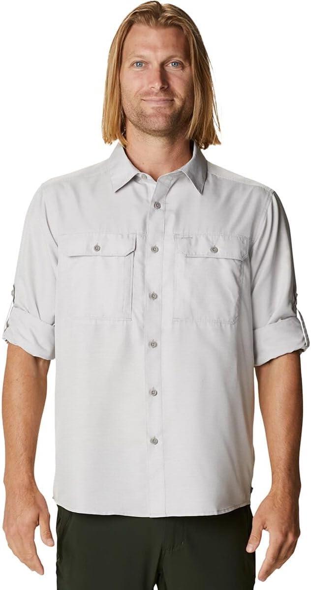 imageMountain Hardwear Mens Canyon Long Sleeve ShirtLight Dunes