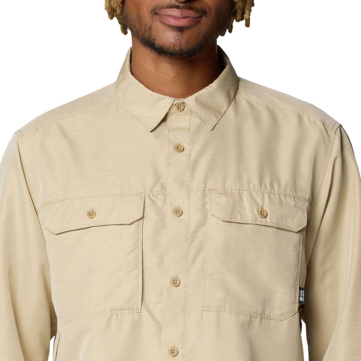 imageMountain Hardwear Mens Canyon Long Sleeve ShirtMoab Tan