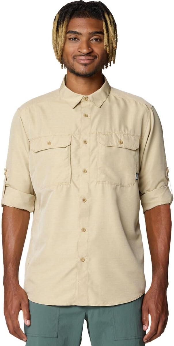 imageMountain Hardwear Mens Canyon Long Sleeve ShirtMoab Tan