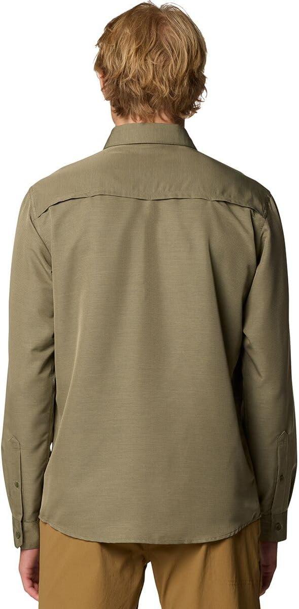 imageMountain Hardwear Mens Canyon Long Sleeve ShirtStone Green