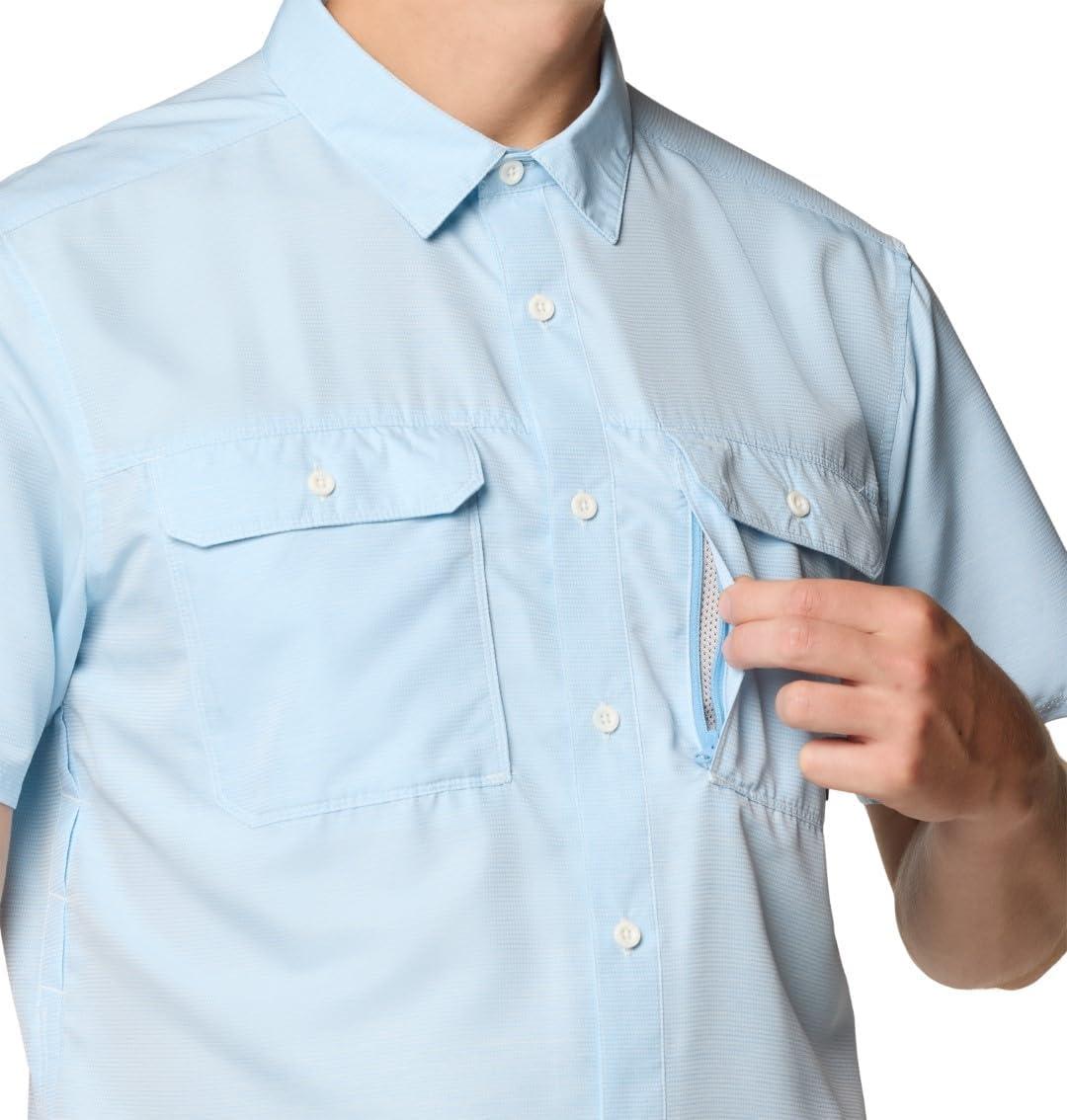 imageMountain Hardwear Mens Canyon Short SleeveBlue Chambray