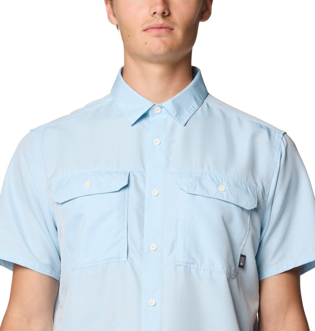 imageMountain Hardwear Mens Canyon Short SleeveBlue Chambray