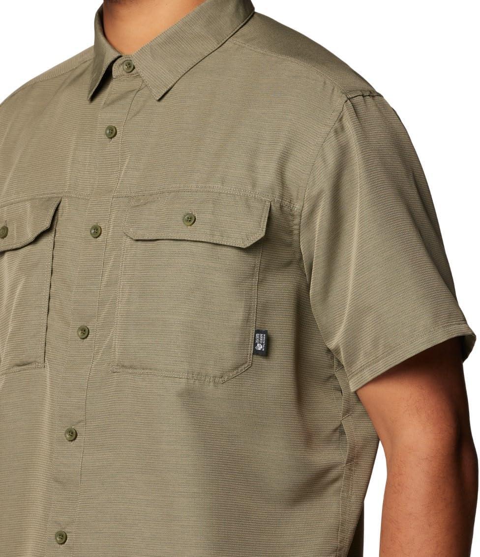 imageMountain Hardwear Mens Canyon Short SleeveStone Green