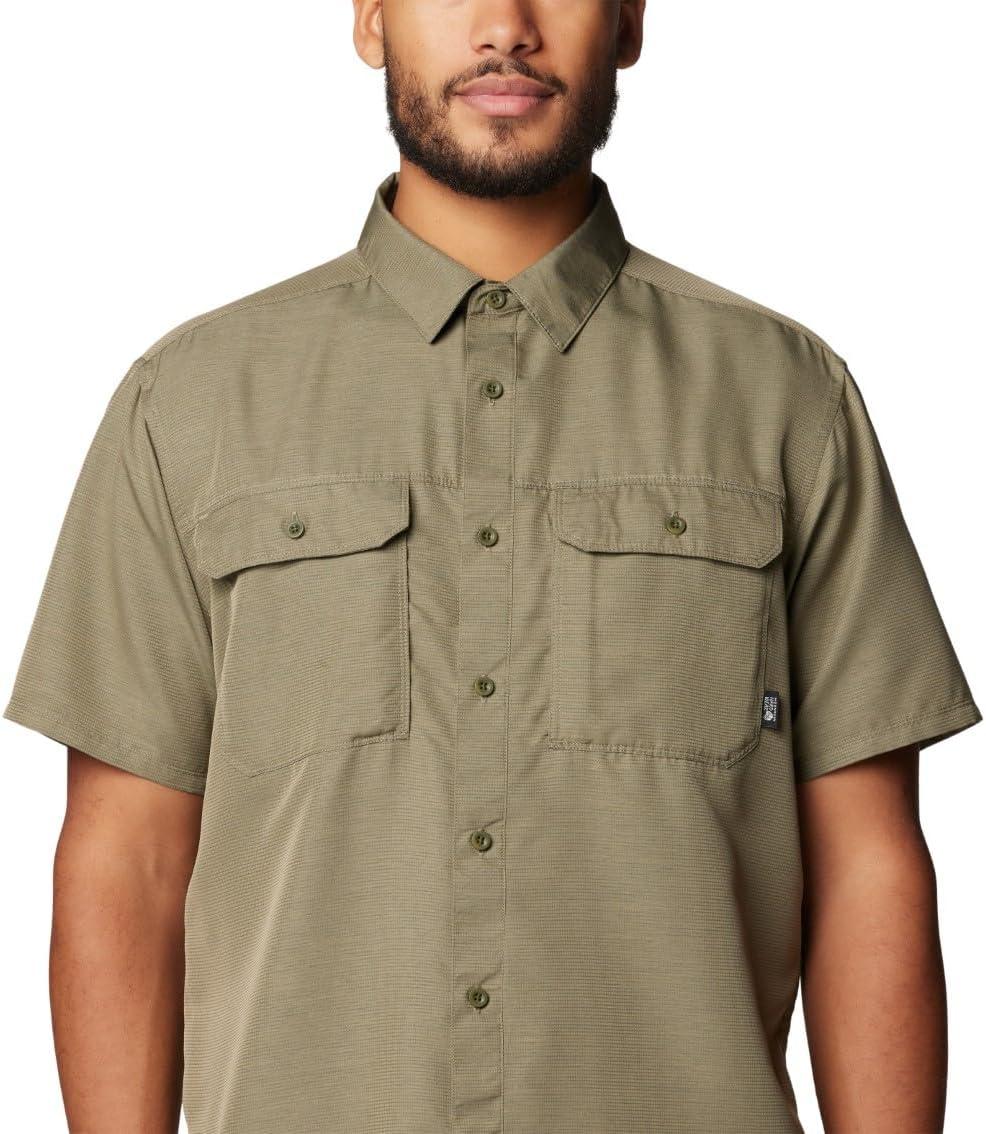 imageMountain Hardwear Mens Canyon Short SleeveStone Green