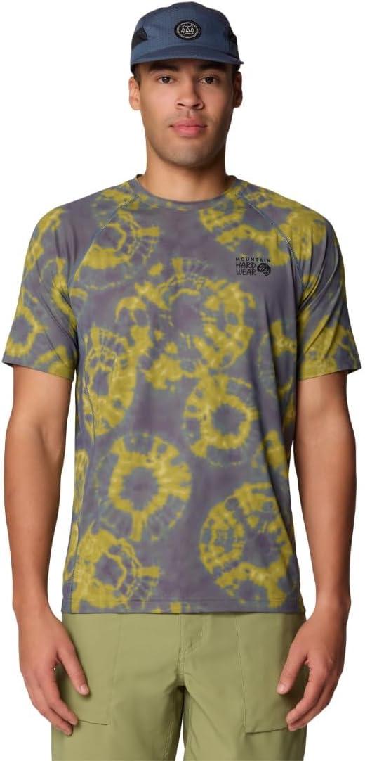 imageMountain Hardwear Mens Crater Lake Short SleeveAdriatic Blue Spore Dye Print