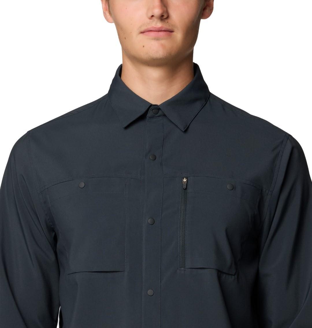 imageMountain Hardwear Mens Standard Trail Sender Long SleeveDark Storm