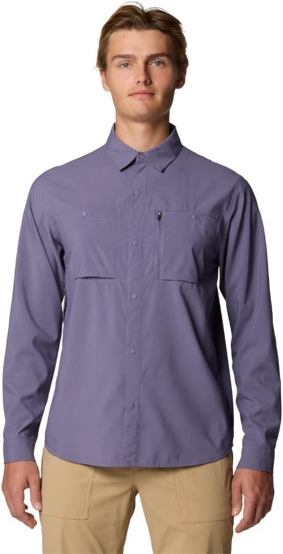 imageMountain Hardwear Mens Standard Trail Sender Long SleeveDusted Sky