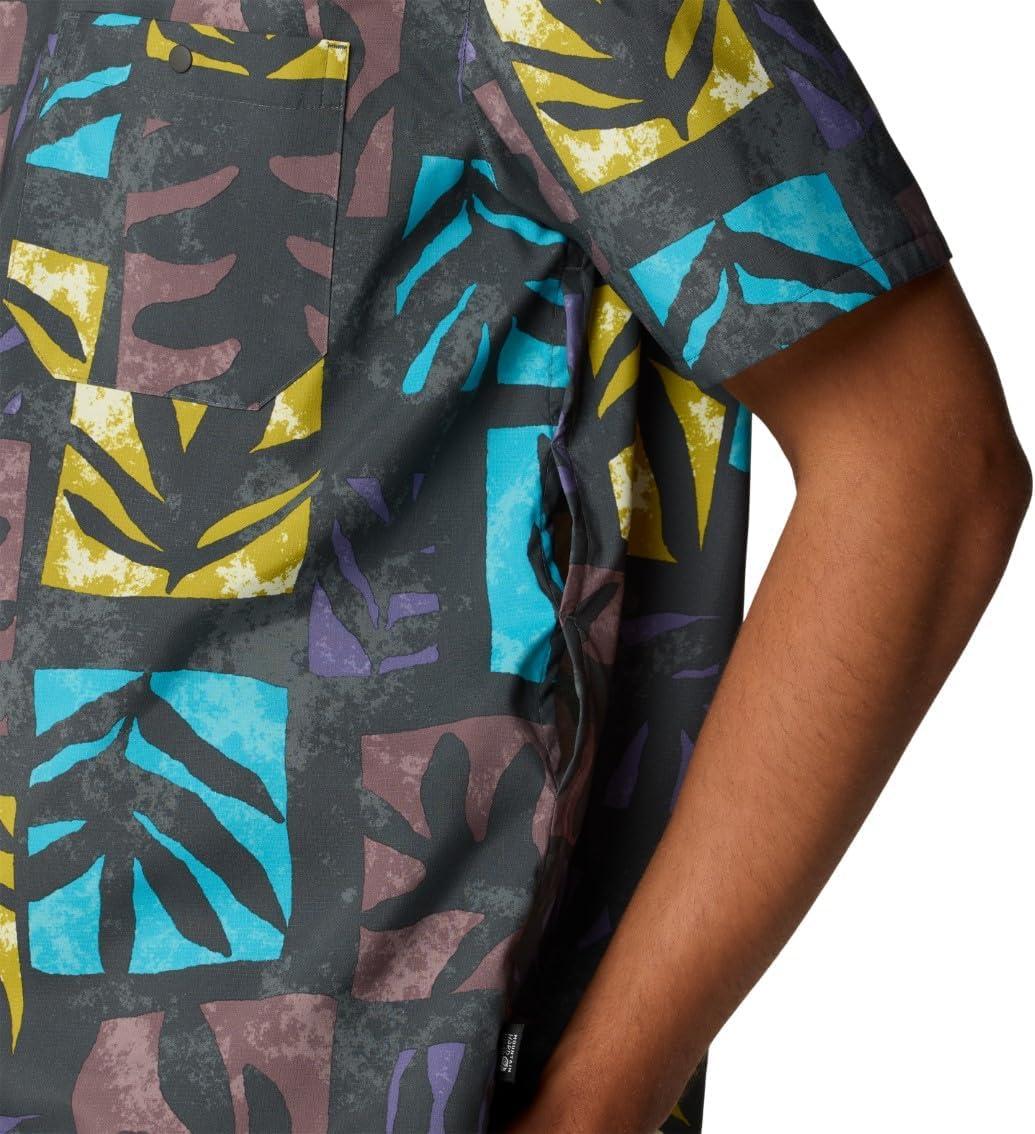 imageMountain Hardwear Mens Trail Sender Printed ShirtPurple