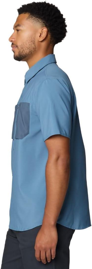 imageMountain Hardwear Mens Trail Sender Short SleeveAdriatic Blue  Moon Blue