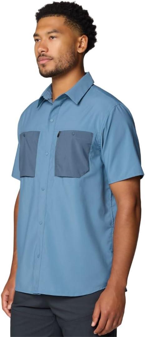 imageMountain Hardwear Mens Trail Sender Short SleeveAdriatic Blue  Moon Blue