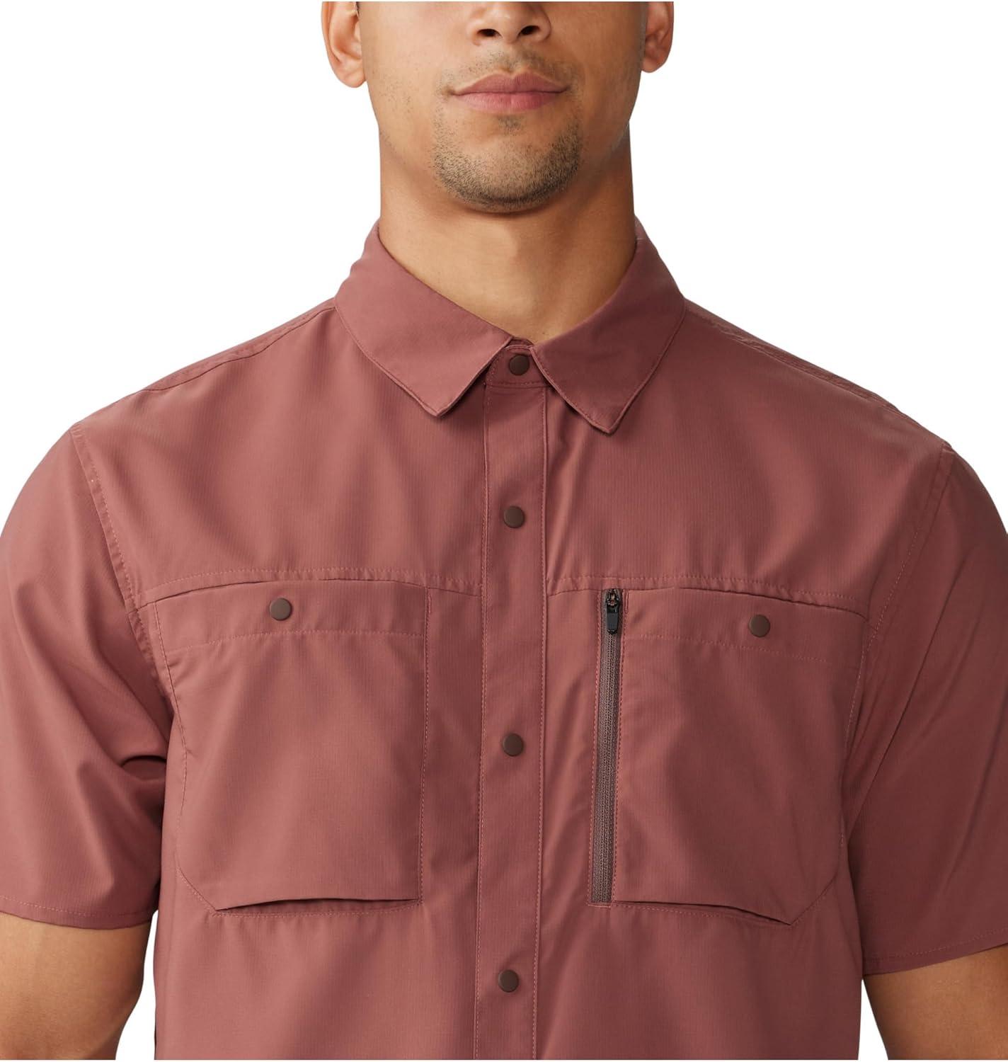 imageMountain Hardwear Mens Trail Sender Short SleeveClay Earth