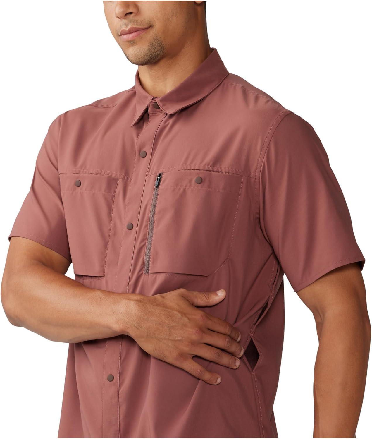 imageMountain Hardwear Mens Trail Sender Short SleeveClay Earth